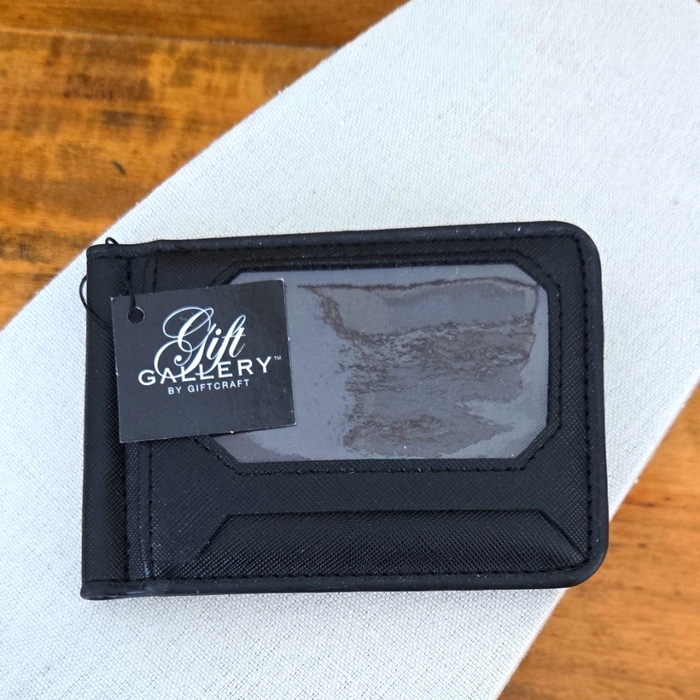 NWT Gift Gallery Ballistic Nylon Money Clip/Card Holder